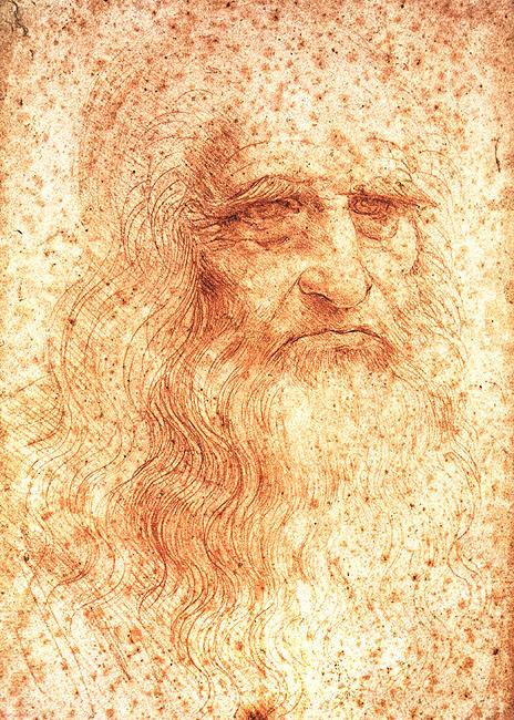 Leonardo da Vinci da Vinci Self Portrait
